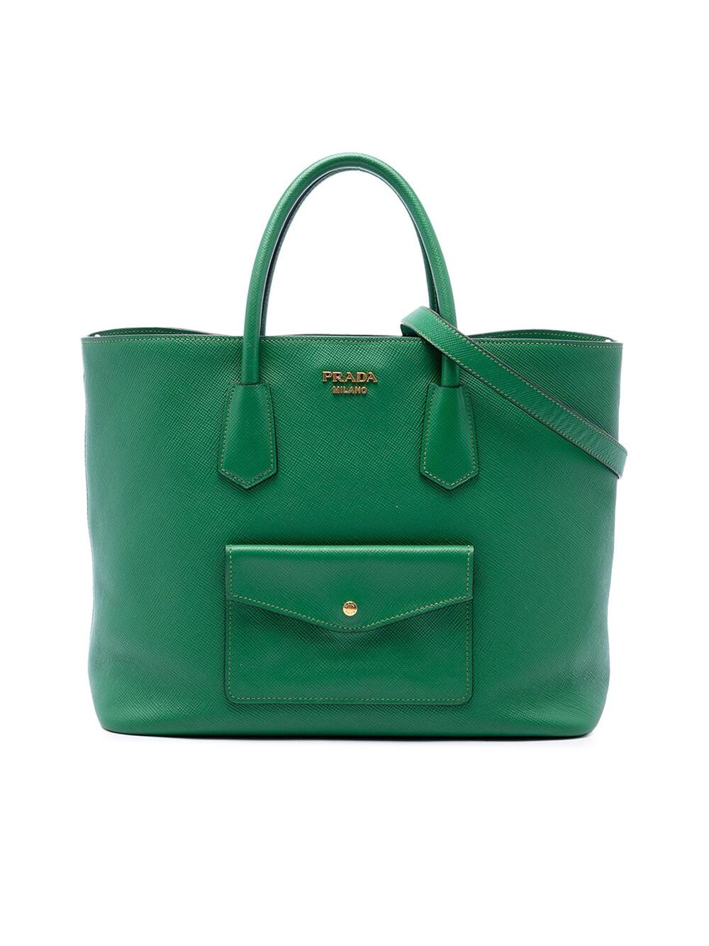 Prada Saffiano Cuir Front Pocket #374372P76B